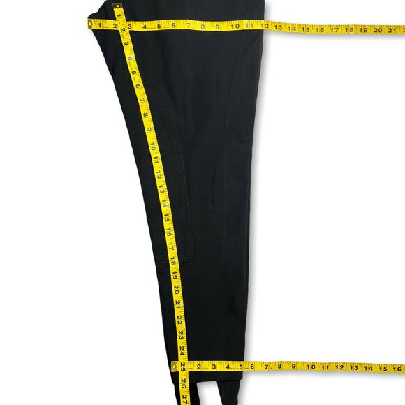 Tory Burch SIZE 12 High Rise Stretch Breech Black Equestrian Riding Pant - Picture 6 of 12